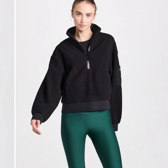 Alo yoga microsherpa solstice half zip - Picture 2 of 10